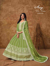 Silk Fabric Embroidery Work Suit